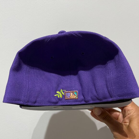 Arizona Diamondbacks MLB Stateview Purple Fitted Hat - New - Picture 3 of 5